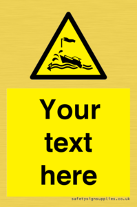 Custom Warning wind over tide conditions